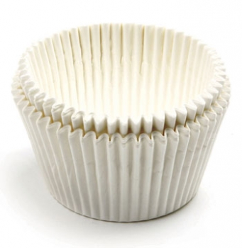 Large Cupcake Liners. Norpro Giant Muffin Cups, White, Pack of 500.